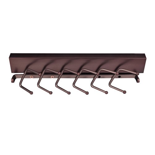 295mm Sliding Tie Rack in Brushed Oil Rubbed Bronze