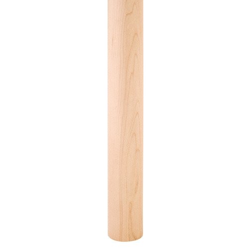 36" x 1-1/2" Column Moulding Half Round Dowel Pattern in Maple Wood