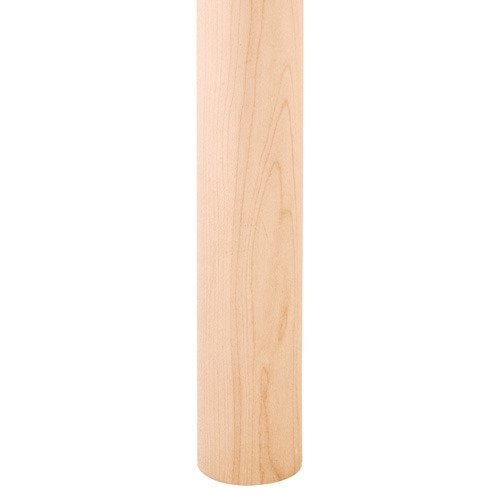 36" x 2" Column Moulding Half Round Dowel Pattern in Poplar Wood