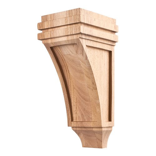 10" Mission Corbel in Cherry Wood