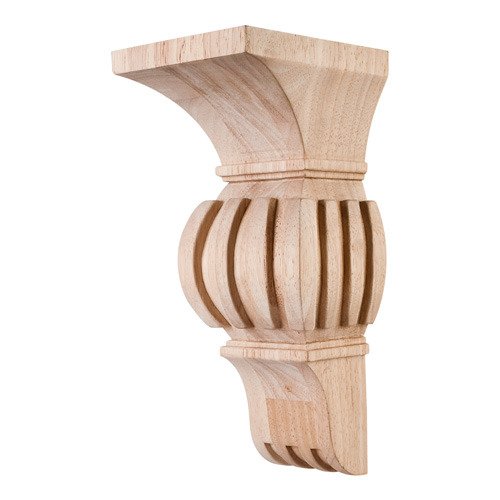 10" Reed Arts & Crafts Corbel in Maple Wood