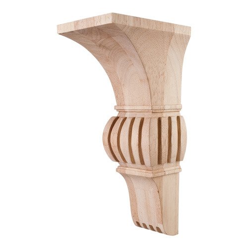 14" Reed Arts & Crafts Corbel in Maple Wood