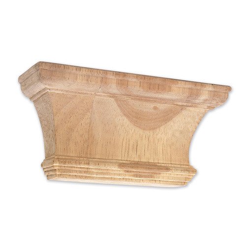 Classic Traditional Capital in Hard Maple Wood