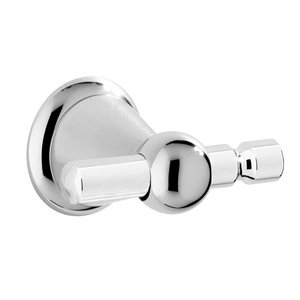 Valsan 66812CR Sintra Double Bathroom Hook With Chrome Finish 