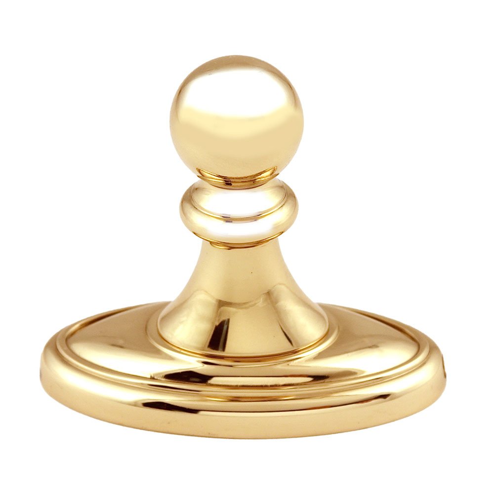 Robe Hook in Unlacquered Brass