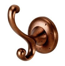 Robe Hook in Rust Bronze