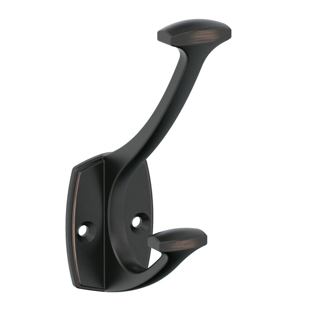 Vicinity Double Prong Wall Hook in Oil Rubbed Bronze