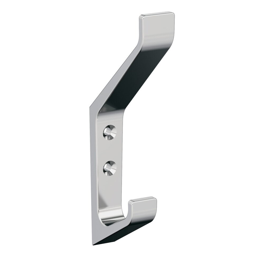 Emerge Double Prong Wall Hook in Chrome