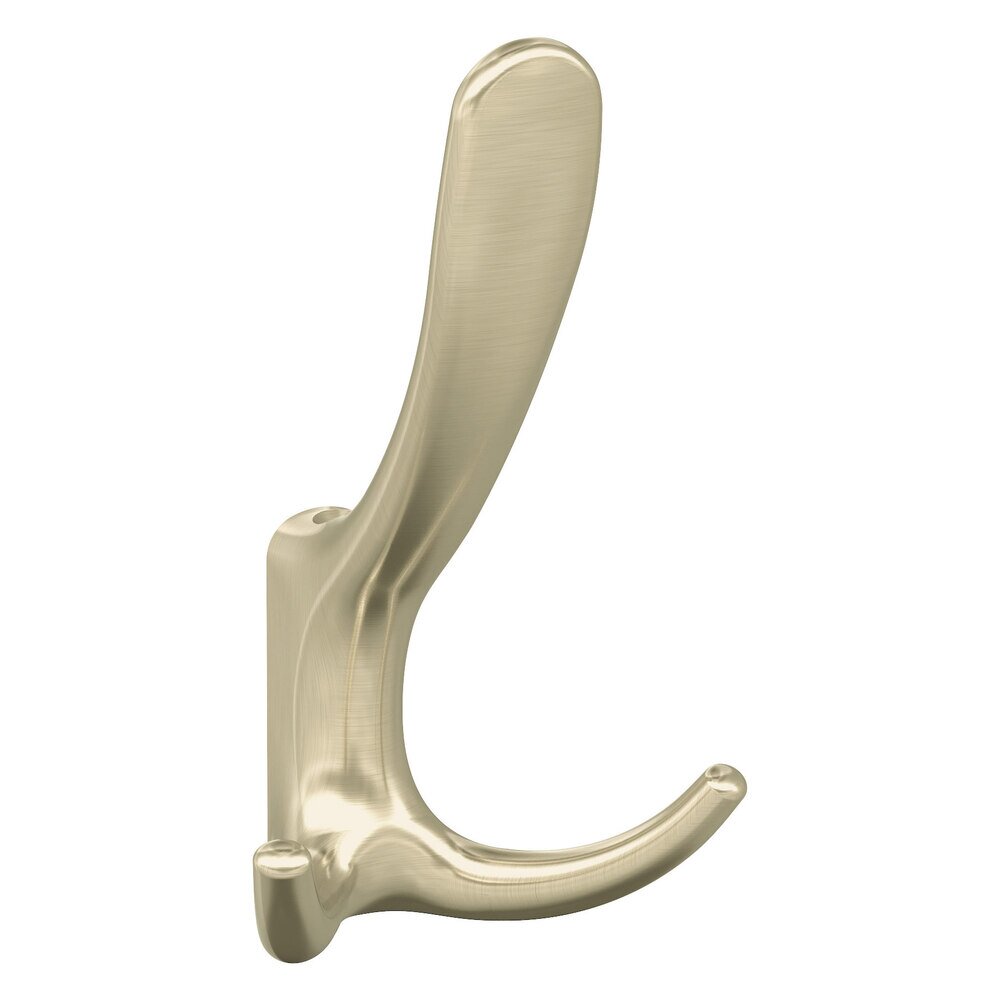 Finesse Triple Prong Wall Hook in Golden Champagne