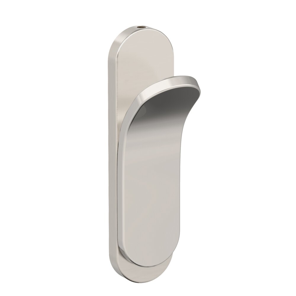 Unison Single Prong Wall Hook in Polished Nickel