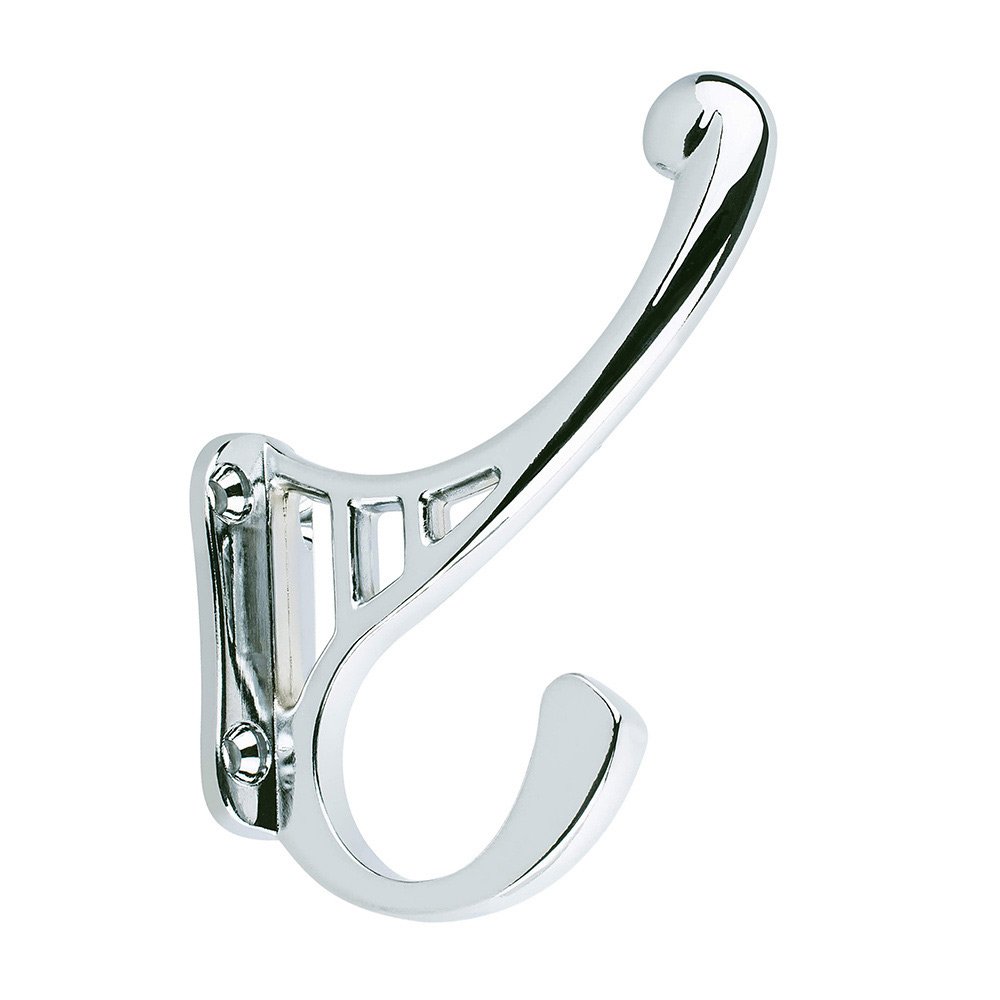 4" Long Timeless Charm Hook in Polished Chrome