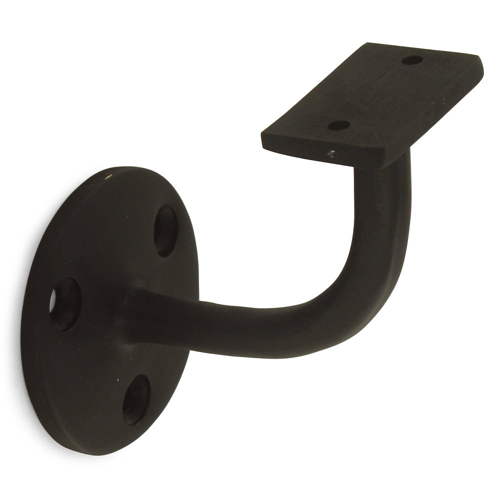 Solid Brass 3" Projection Light Duty Hand Rail Bracket (Sold Individually) in Oil Rubbed Bronze