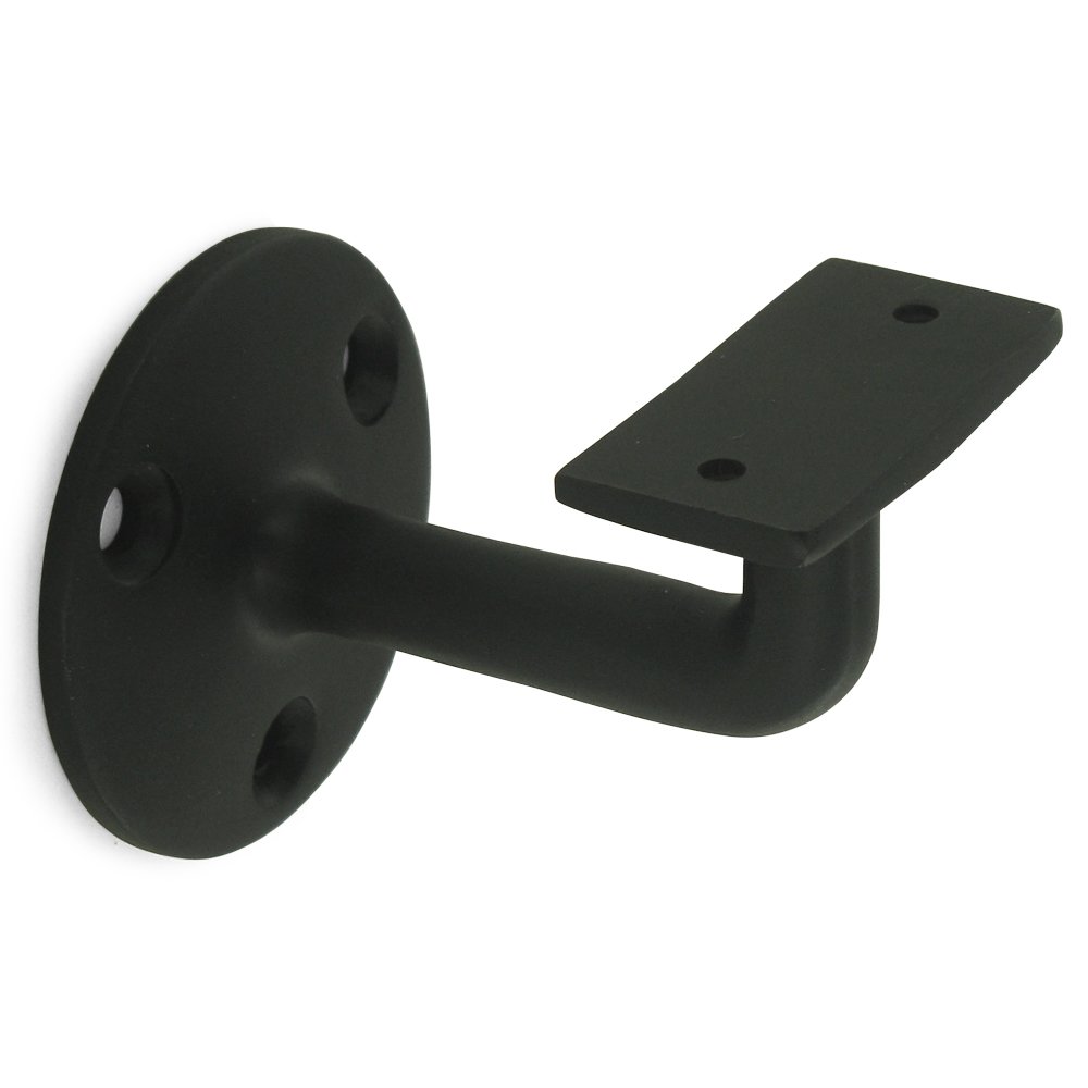 Solid Brass 3" Projection Hand Rail Bracket (Sold Individually) in Oil Rubbed Bronze