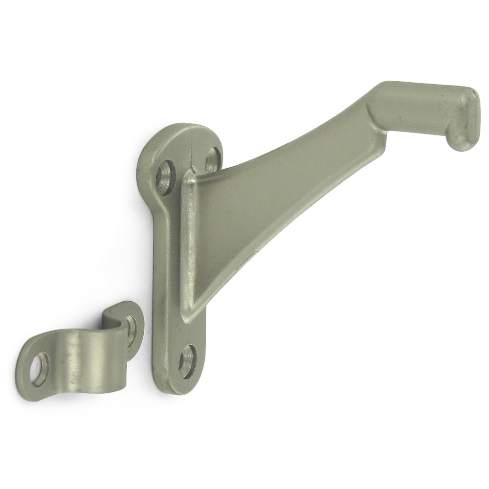 3 1/4" Projection Zinc Hand Rail Bracket (Sold Individually) in Brushed Nickel