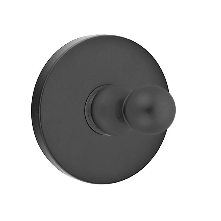 Small Disk Single Hook in Flat Black