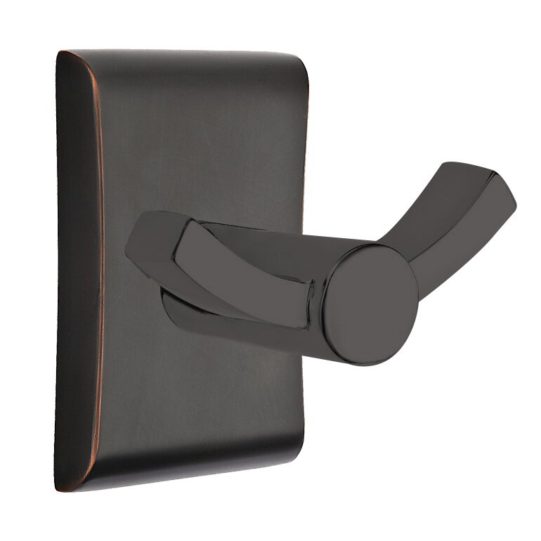 Neos Double Hook in Oil Rubbed Bronze