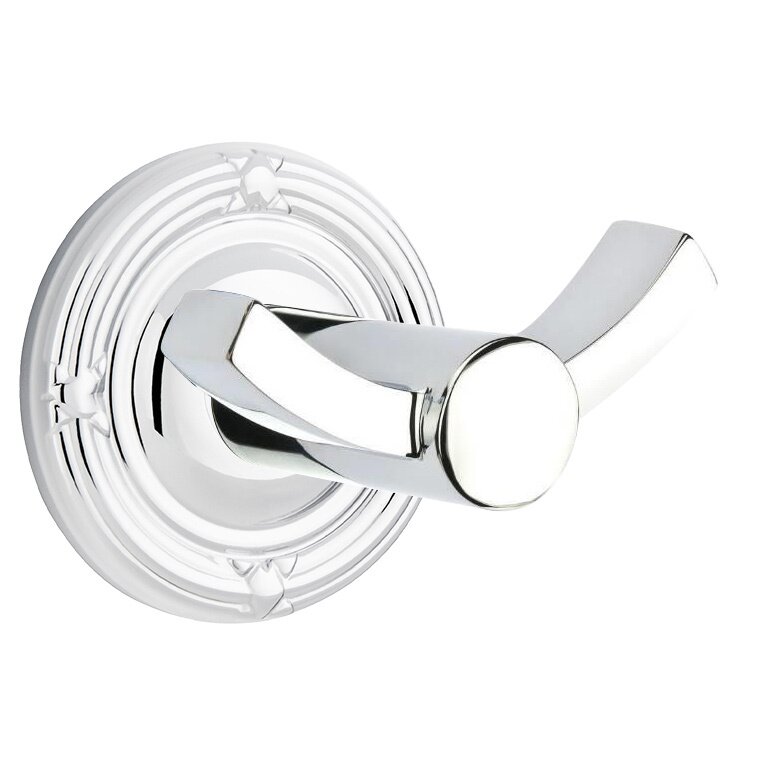 Ribbon & Reed Double Hook in Polished Chrome