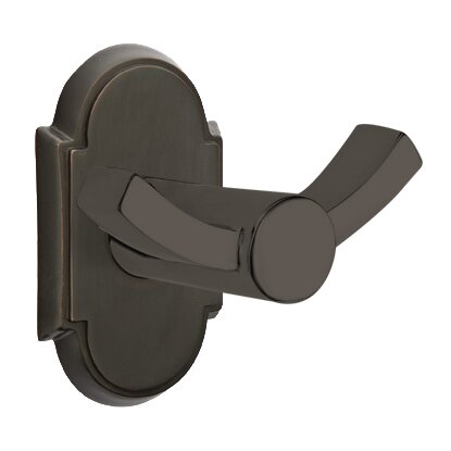 Arched Double Hook in Oil Rubbed Bronze