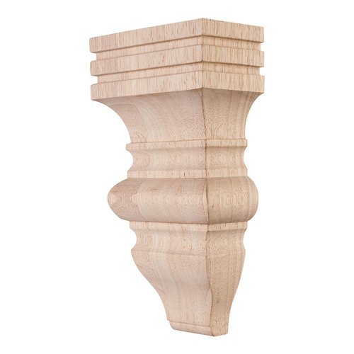 10" Baroque Traditional Corbel in Cherry Wood