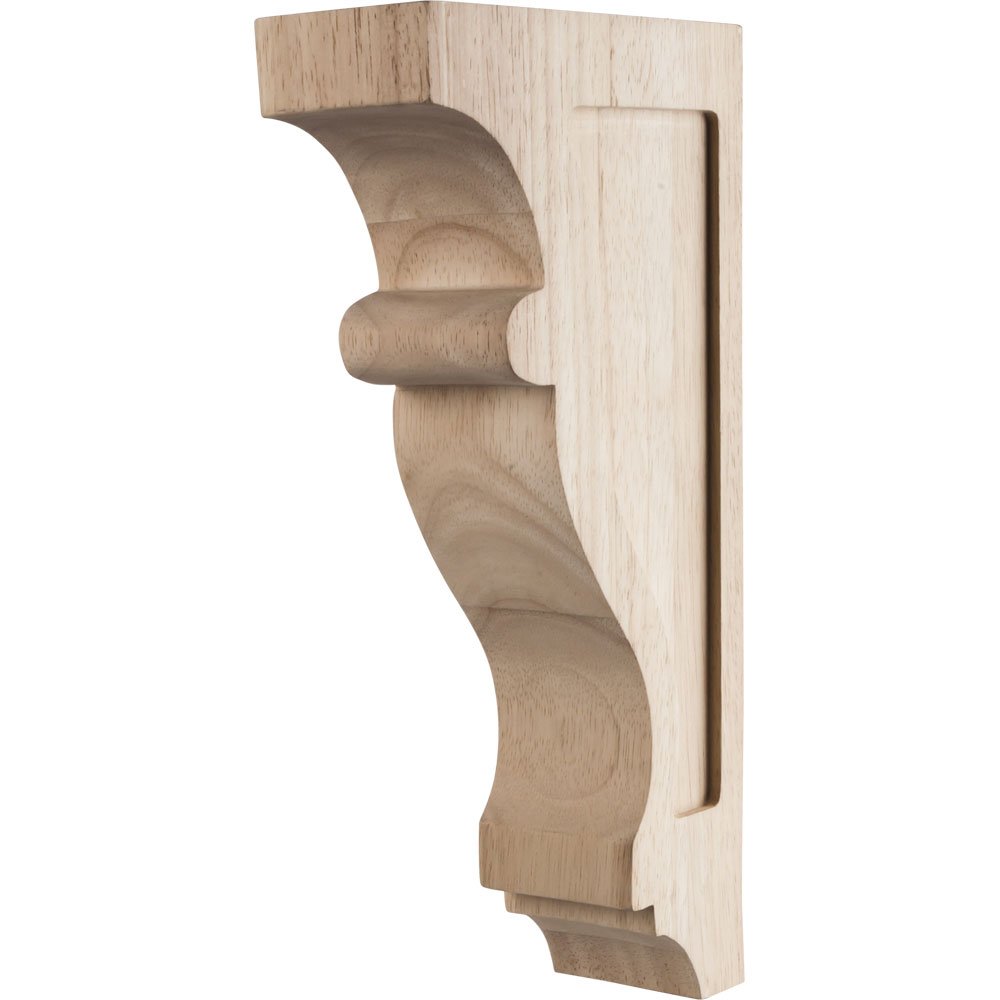 3 1/2" x 10" x 16" Transitional Contour Corbel in Cherry Wood