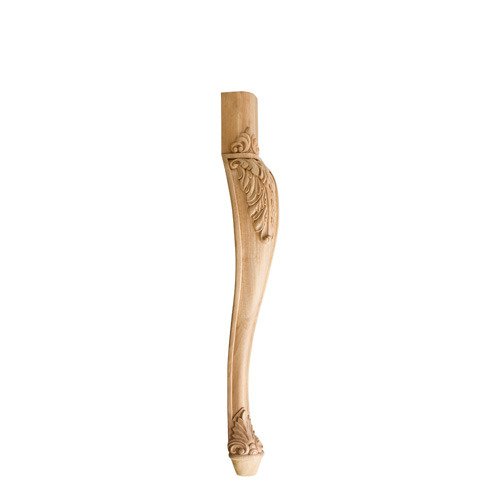 31" Acanthus Traditional Leg in Maple Wood