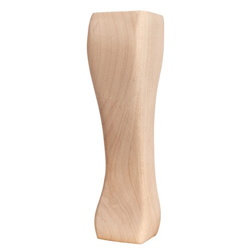 Traditional Leg in Hard Maple Wood