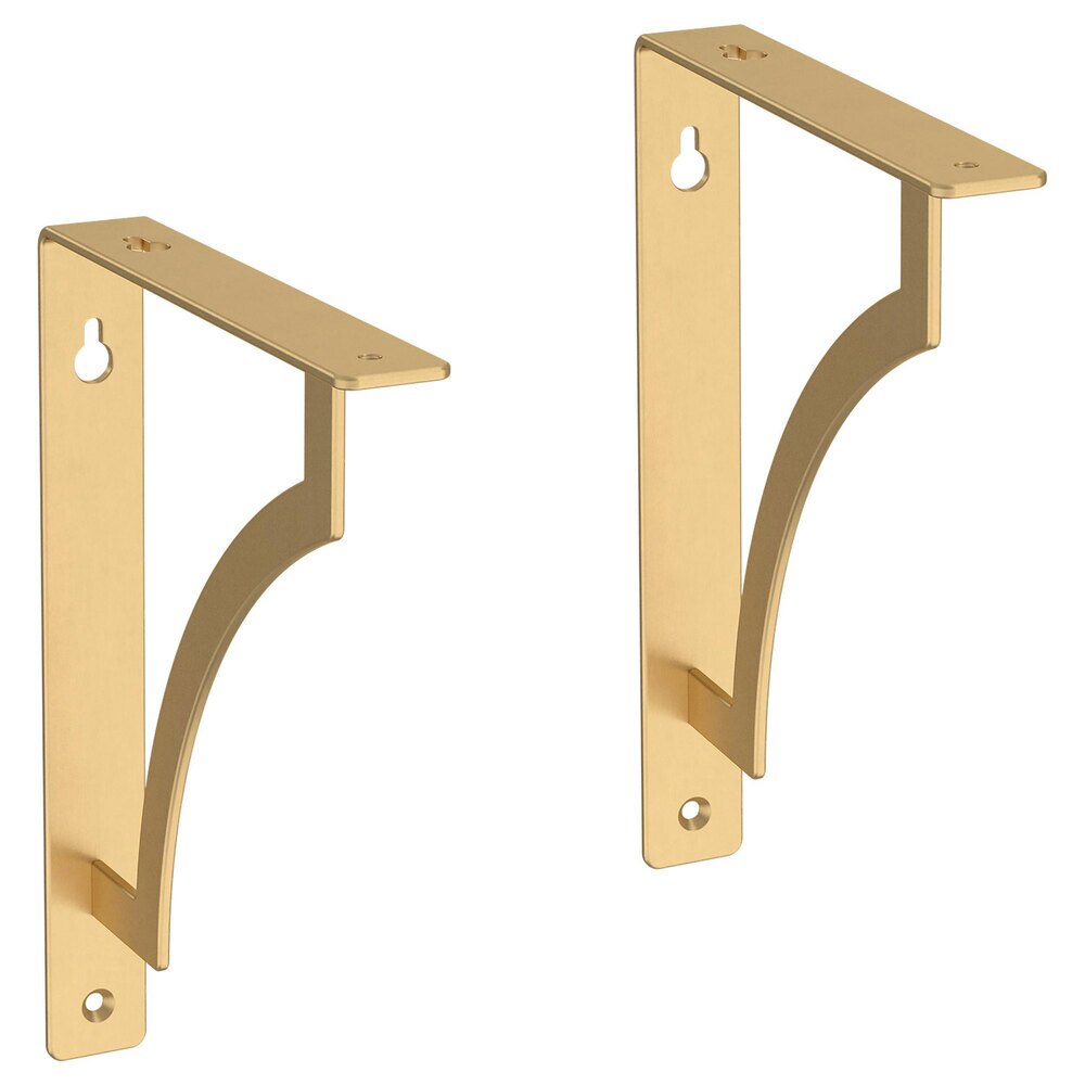 Classic Casual Bracket in Painted Brushed Brass