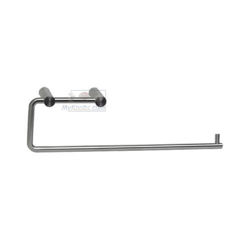 11 3/8" Double Post Paper Towel Holder in Satin Stainless Steel