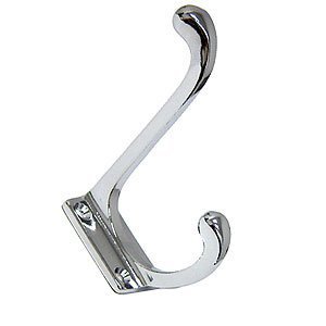 Double Hook in Polished Chrome