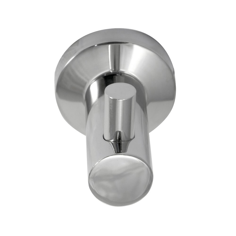 Robe Hook in Polished Stainless Steel