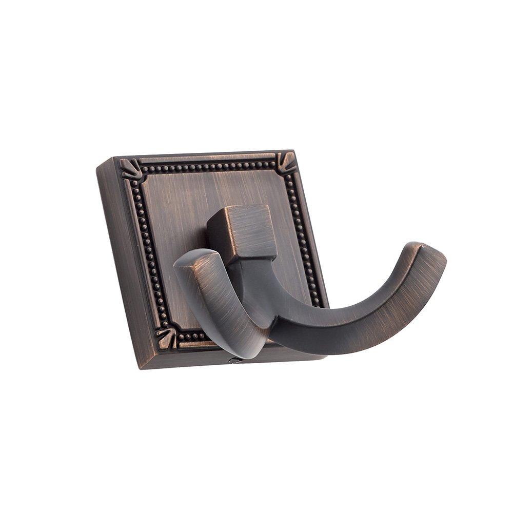 Double Transitional Metal Hook in Brushed Oil Rubbed Bronze