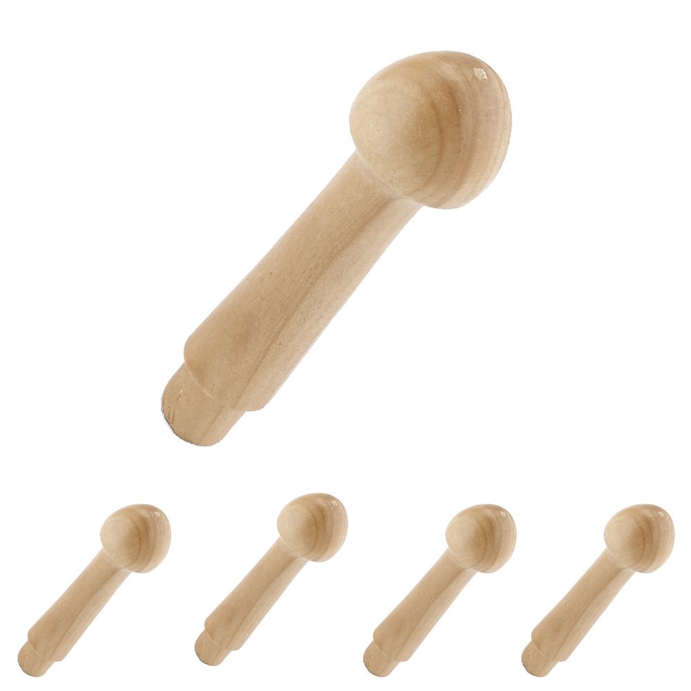 Classic Wooden Peg Hook (5 Per Pack) in Natural