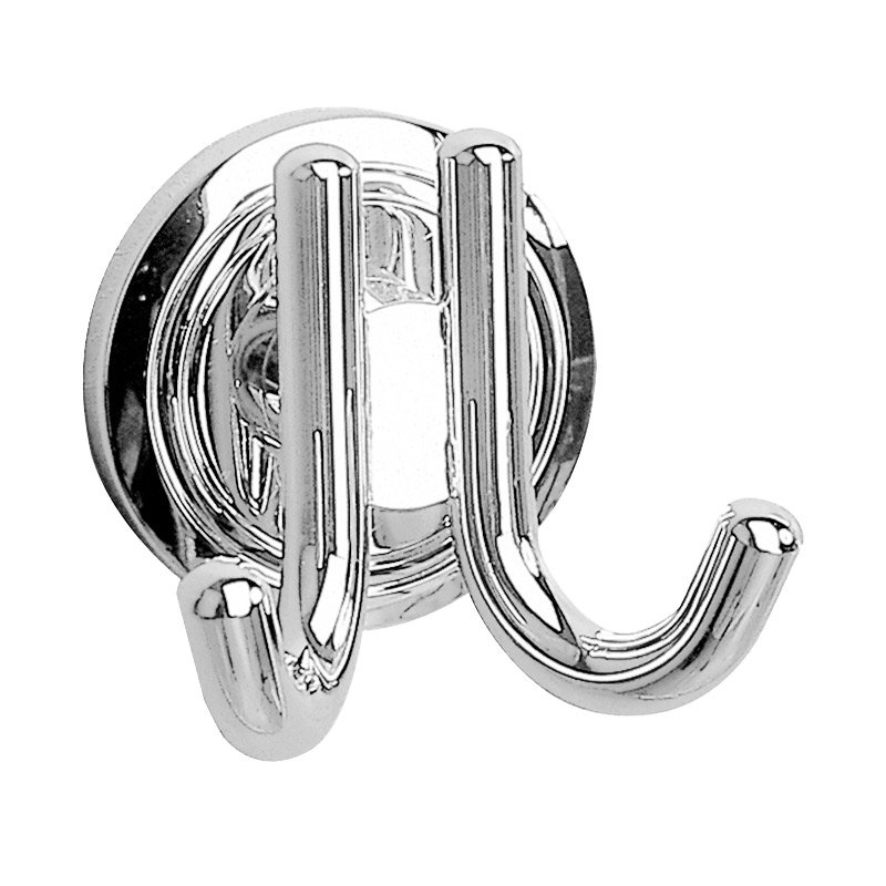  Double Hook 2" x 2" x 2 1/4" in Chrome
