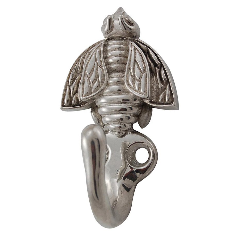 Bumble Bee Pollino Hook in Polished Silver