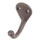 1 3/4" Single Wall Mount Coat Hook In Brushed Oil Rubbed Bronze